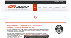 Desktop Screenshot of gfitransport.com